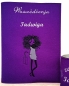 Preview: Zeugnismappe in Violett